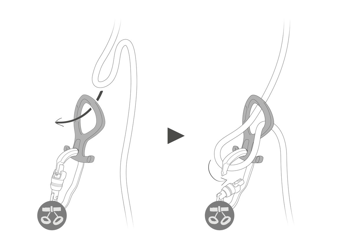 D005BA00-PIRANA-CLUB-focus-1_LowRes.jpeg თოკზე დასაშვები ინსტრუმენტი PIRANA CLUB DESCENDER GREEN D005BA00 - Image 1