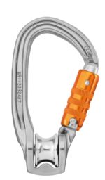 კარაბინი გორგოლაჭით PULLEY ROLLCLIP Z TRIACT-LOCK P75 TL