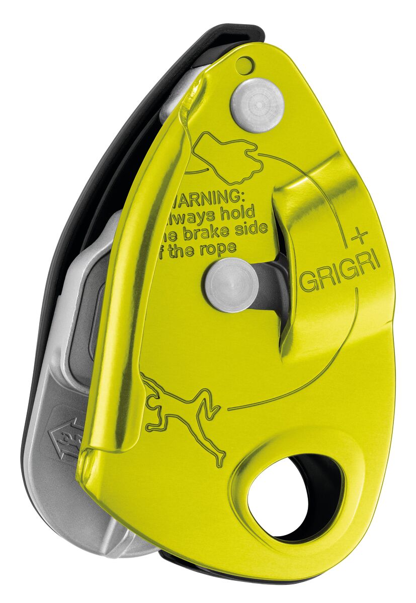 D015AA00-GRIGRI-PLUS-YELLOW_LowRes თოკზე დასაშვები ინსტრუმენტი Belay Device GRIGRI + YELLOW D015AA00 - Image 1